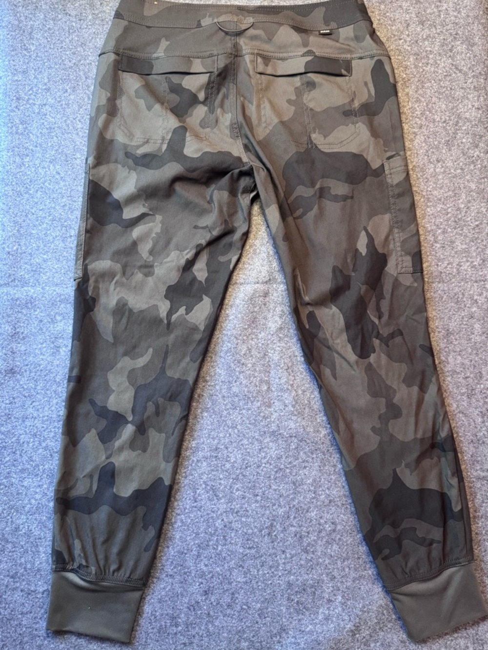 Prana Halle II Charcoal Camo Joggers - Picture 3 of 5